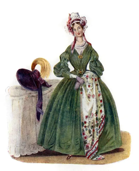 Framed Print : Dress without art, 1836, (1904)