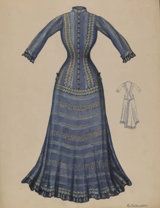 Framed Print : Dress, c. 1936. Creator: Erwin Schwabe Framed Print : Dress, c. 1936. Creator: Erwin Schwabe