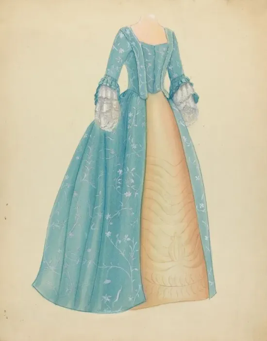 Framed Print : Dress, c. 1936. Creator: Jean Peszel Framed Print : Dress, c. 1936. Creator: Jean Peszel