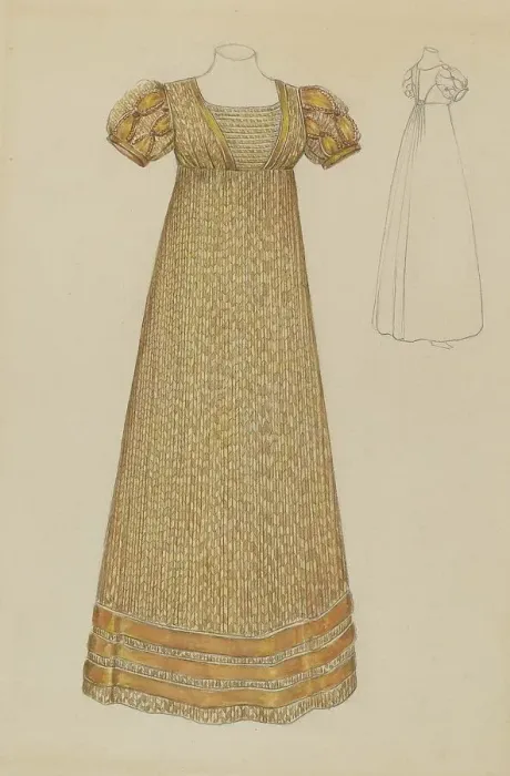 Framed Print : Dress, c. 1936. Creator: Jessie M. Benge Framed Print : Dress, c. 1936. Creator: Jessie M. Benge
