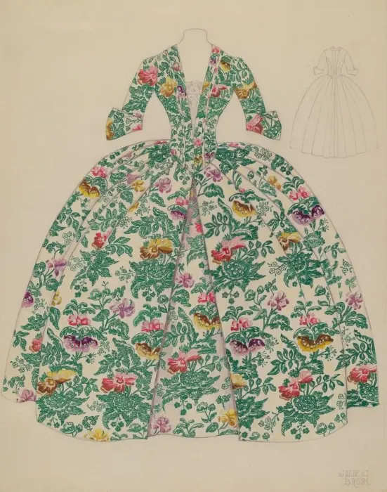 Framed Print : Dress, c. 1936. Creator: Julie C Brush Framed Print : Dress, c. 1936. Creator: Julie C Brush