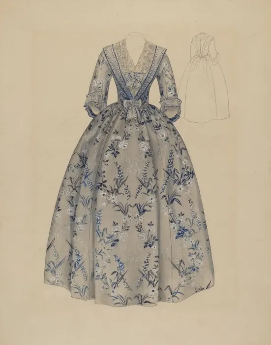 Framed Print : Dress, c. 1936. Creator: Melita Hofmann Framed Print : Dress, c. 1936. Creator: Melita Hofmann
