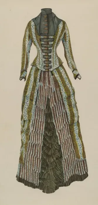 Framed Print : Dress, c. 1937. Creator: Ray Price Framed Print : Dress, c. 1937. Creator: Ray Price