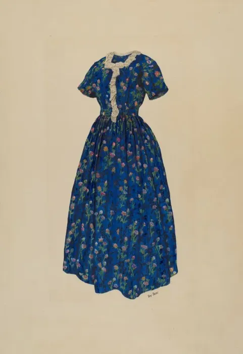 Framed Print : Dress, c. 1938. Creator: Ray Price Framed Print : Dress, c. 1938. Creator: Ray Price