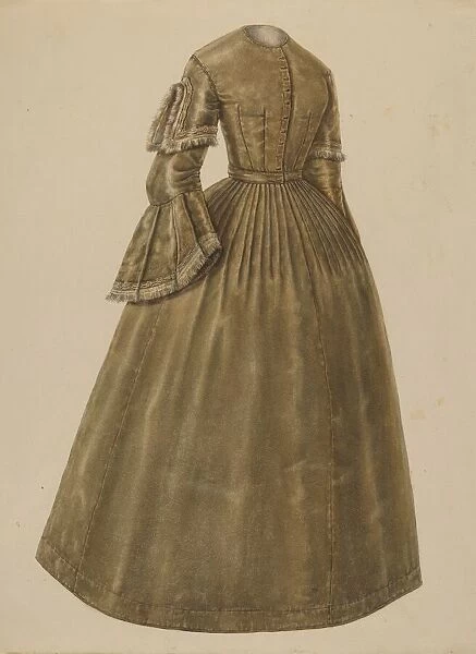Dress, c. 1939. Creator: Francis Law Durand