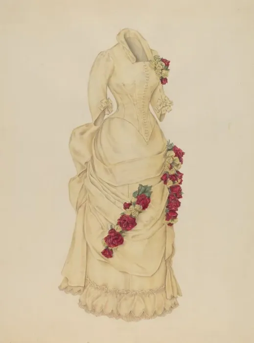 Framed Print : Dress, c. 1939. Creator: Melita Hofmann Framed Print : Dress, c. 1939. Creator: Melita Hofmann