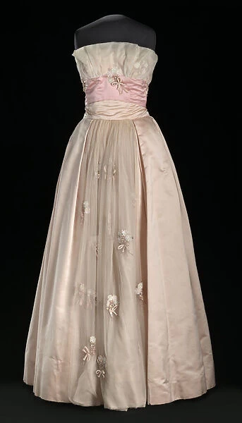 Dress designed by Ann Lowe, 1959. Creator: Ann Lowe