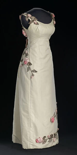 Dress designed by Ann Lowe, 1966-1967. Creator: Ann Lowe