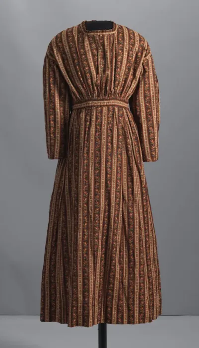 Framed Print : Dress made by an unidentified enslaved woman, 1845-1865. Creator: Unknown Framed Print : Dress made by an unidentified enslaved woman, 1845-1865. Creator: Unknown