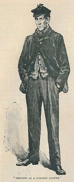 Dressed As A Common Loafer, 1892. Artist: Sidney E Paget