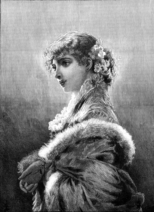 Framed Print : Dressed for the Opera, by E. Tofano, exhibited in Mr. McLean's Gallery, Haymarket, 1883. Creator: Unknown. Dressed for the Opera, by E. Tofano, exhibited in Mr Framed Print : Dressed for the Opera, by E. Tofano, exhibited in Mr. McLean's Gallery, Haymarket, 1883. Creator: Unknown. Dressed for the Opera, by E. Tofano, exhibited in Mr