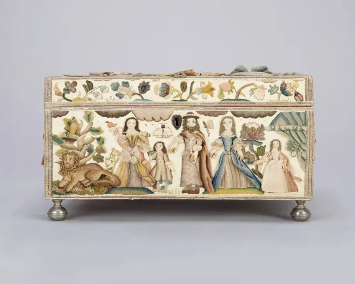 Framed Print : Dressing Box Depicting the Finding of Moses and Scenes from Abraham and Hagar, c. 1668 Framed Print : Dressing Box Depicting the Finding of Moses and Scenes from Abraham and Hagar, c. 1668