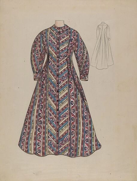 Dressing Gown, c. 1936. Creator: Jean Peszel