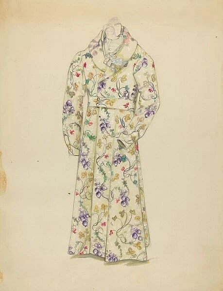 Dressing Gown, c. 1936. Creator: Sylvia DeZon
