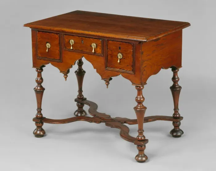 Framed Print : Dressing Table, 1700 / 30. Creator: Unknown Framed Print : Dressing Table, 1700 / 30. Creator: Unknown