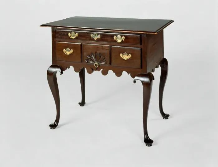 Framed Print : Dressing Table, 1750 / 70. Creator: Unknown Framed Print : Dressing Table, 1750 / 70. Creator: Unknown