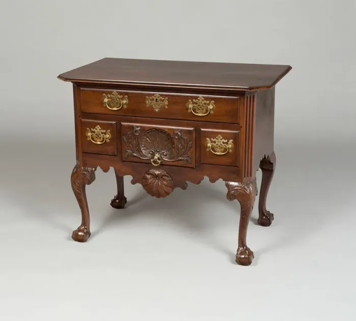 Framed Print : Dressing Table, 1755 / 90. Creator: Unknown Framed Print : Dressing Table, 1755 / 90. Creator: Unknown