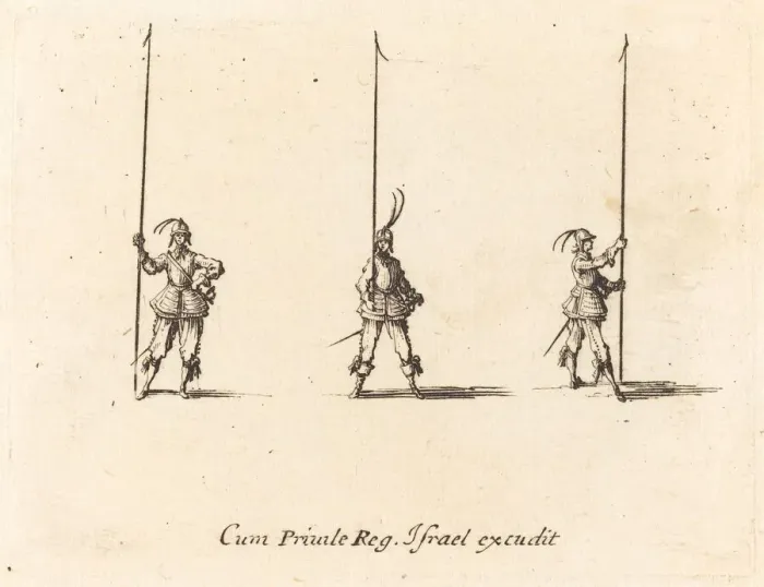Framed Print : Drill with Raised Pikes, 1634 / 1635. Creator: Jacques Callot Framed Print : Drill with Raised Pikes, 1634 / 1635. Creator: Jacques Callot