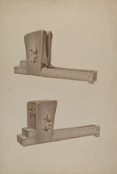 Framed Print : Drinking Fountain, c. 1940. Creator: Edward DiGennero