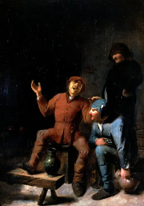 Framed Print : The Drinking Song, between 1620 and 1630. Creator: Adriaen Brouwer Framed Print : The Drinking Song, between 1620 and 1630. Creator: Adriaen Brouwer