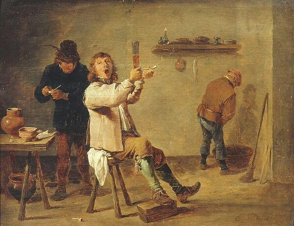 The Drinking Song, between 1630 and 1690. Creator: David Teniers II