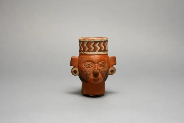 Framed Print : Drinking Vessel in the Form of a Head, A. D. 1450 / 1532. Creator: Unknown Framed Print : Drinking Vessel in the Form of a Head, A. D. 1450 / 1532. Creator: Unknown