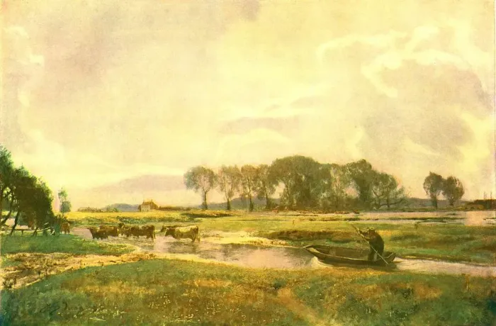 Framed Print : Driving The Cows, Hampshire, 1892, (c1902). Creator: Unknown Framed Print : Driving The Cows, Hampshire, 1892, (c1902). Creator: Unknown