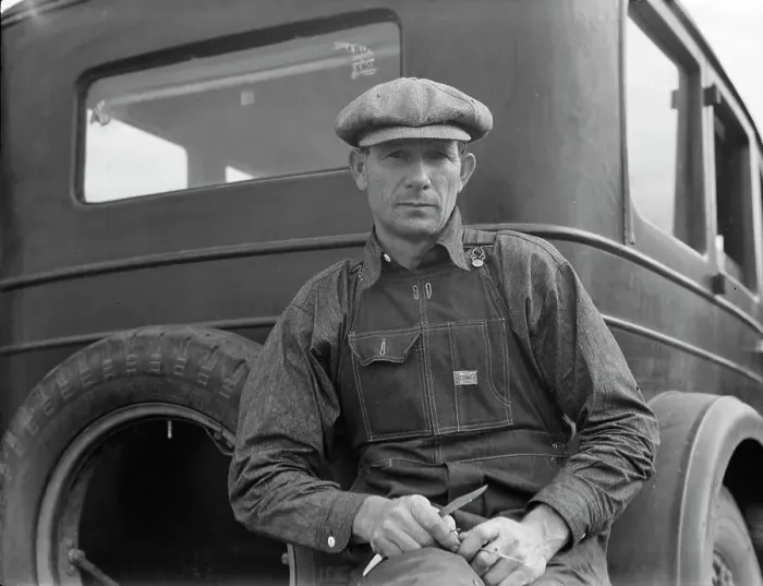 Framed Print : Drought refugee from Polk, Missouri, 1936. Creator: Dorothea Lange Framed Print : Drought refugee from Polk, Missouri, 1936. Creator: Dorothea Lange