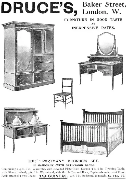 Framed Print : Druce's: furniture in good taste at inexpensive rates, 1909. Creator: Unknown Framed Print : Druce's: furniture in good taste at inexpensive rates, 1909. Creator: Unknown