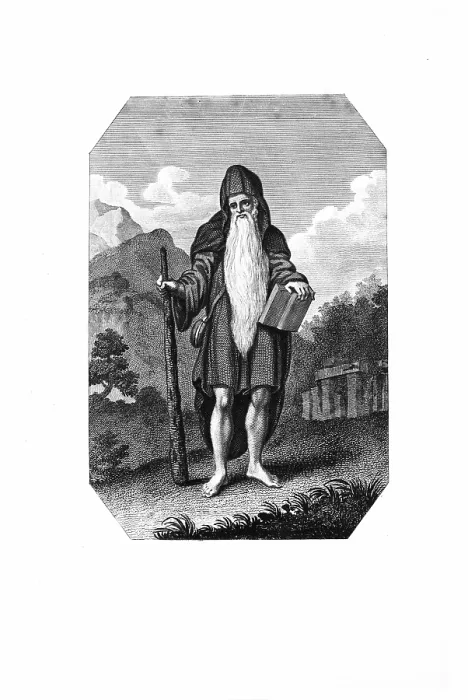 Framed Print : A Druid, 1803. Creator: Anonymous Framed Print : A Druid, 1803. Creator: Anonymous