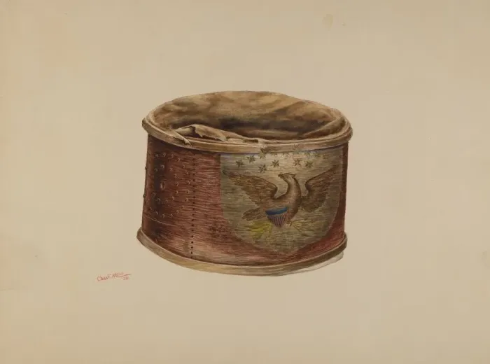 Framed Print : Drum, 1938. Creator: Charles Moss Framed Print : Drum, 1938. Creator: Charles Moss