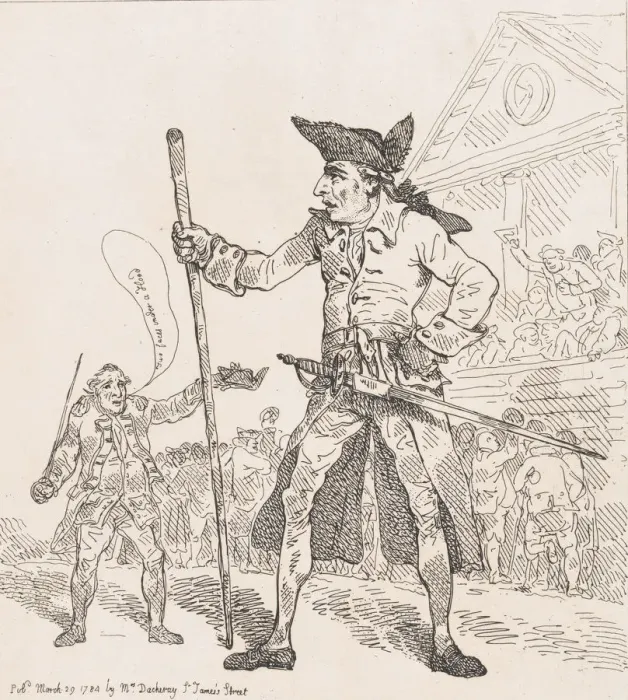 Framed Print : The Drum Major of Sedition, March 29, 1784. March 29, 1784. Creator: Thomas Rowlandson Framed Print : The Drum Major of Sedition, March 29, 1784. March 29, 1784. Creator: Thomas Rowlandson