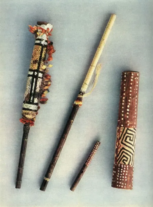 Framed Print : Drum and wind instruments of the tribe of Baniva Indians, Venezuela. 1948 Framed Print : Drum and wind instruments of the tribe of Baniva Indians, Venezuela. 1948