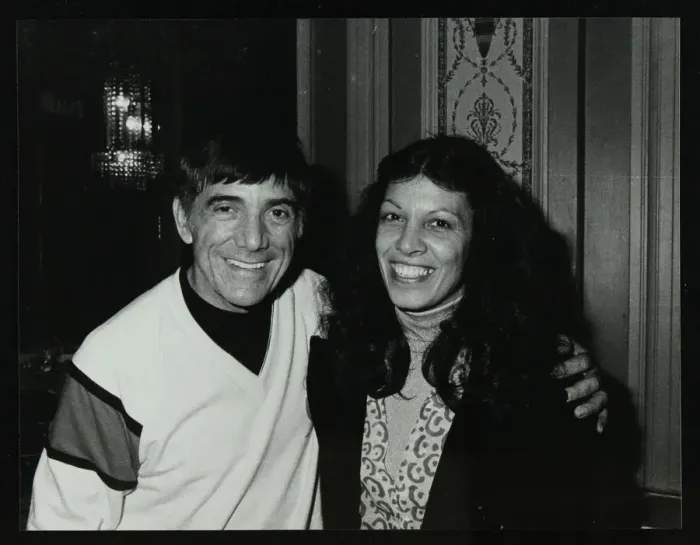 Framed Print : Drummer Louie Bellson with Lena Antonis at the Forum Theatre, Hatfield, Hertfordshire, 1979 Framed Print : Drummer Louie Bellson with Lena Antonis at the Forum Theatre, Hatfield, Hertfordshire, 1979