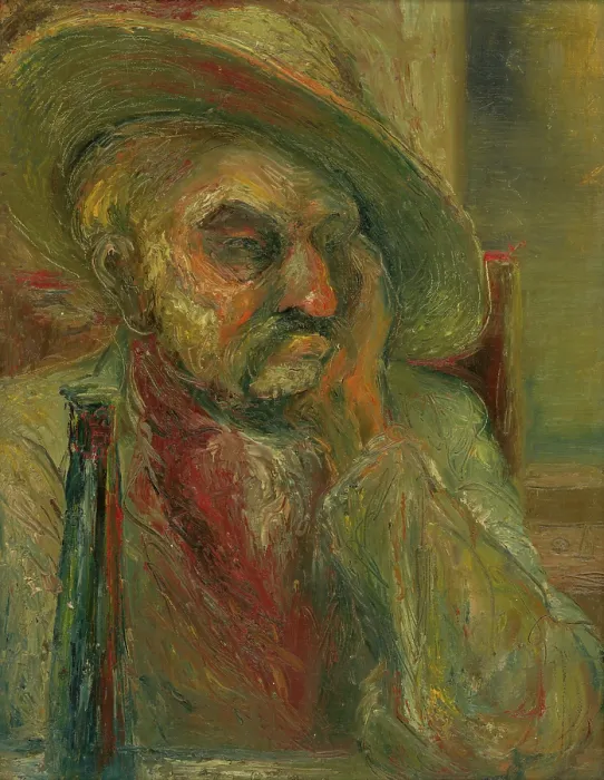 Framed Print : Drunkard, 1942. Creator: Ludovit Varga Framed Print : Drunkard, 1942. Creator: Ludovit Varga