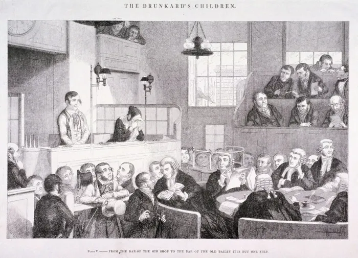 Framed Print : The Drunkards Children, c1847. Artist: George Cruikshank Framed Print : The Drunkards Children, c1847. Artist: George Cruikshank