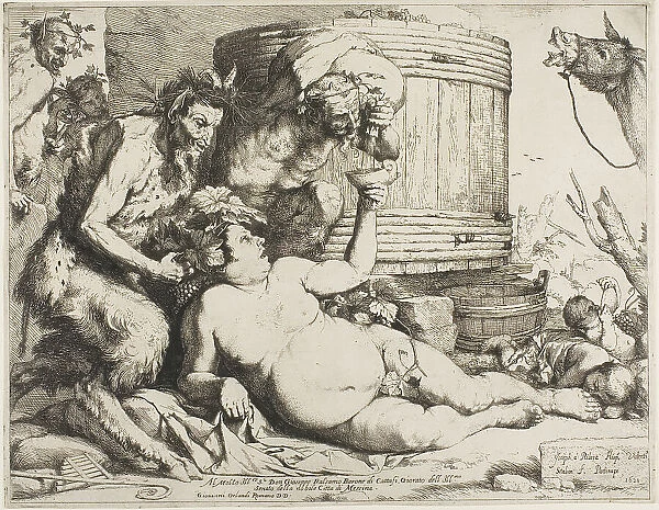Drunken Silenus, 1628. Creator: Jusepe de Ribera