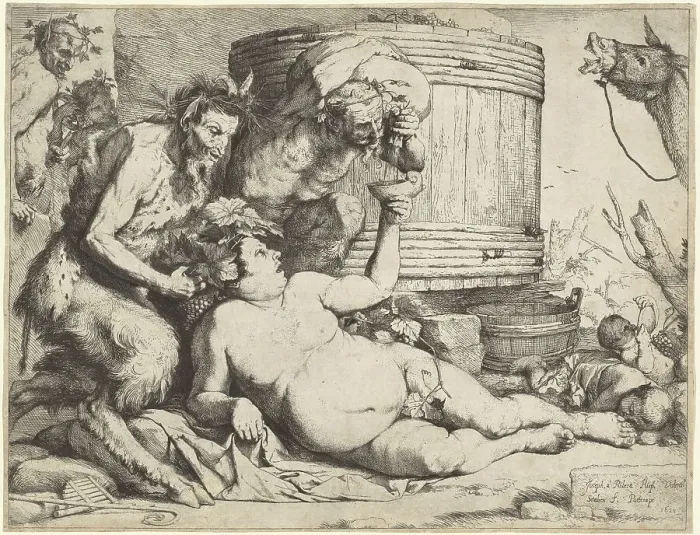 Framed Print : The Drunken Silenus, 1628. Creator: Jusepe de Ribera Framed Print : The Drunken Silenus, 1628. Creator: Jusepe de Ribera