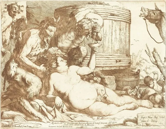 Framed Print : The Drunken Silenus, 1628. Creator: Jusepe de Ribera Framed Print : The Drunken Silenus, 1628. Creator: Jusepe de Ribera