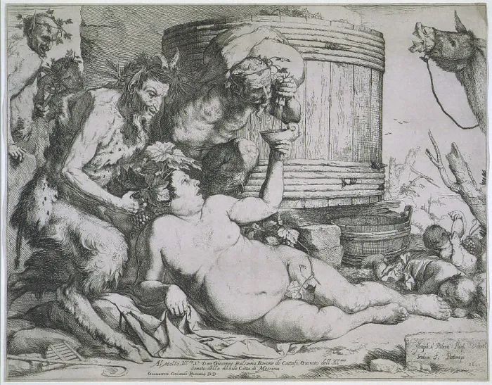 Framed Print : Drunken Silenus, 1628. Creator: Jusepe de Ribera Framed Print : Drunken Silenus, 1628. Creator: Jusepe de Ribera
