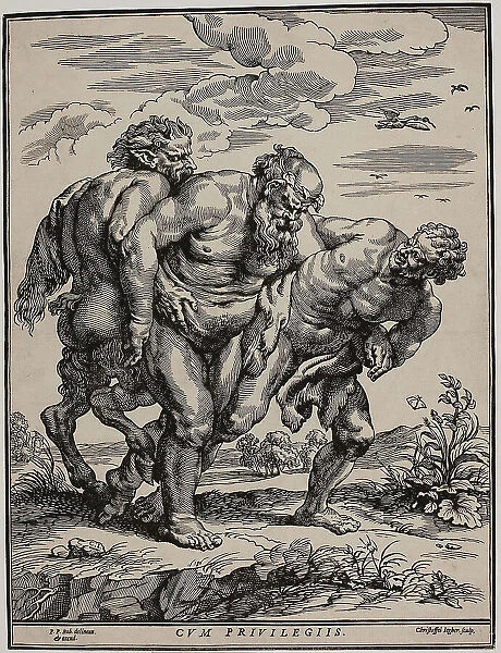 The Drunken Silenus, c. 1635. Creator: Christoffel Jegher