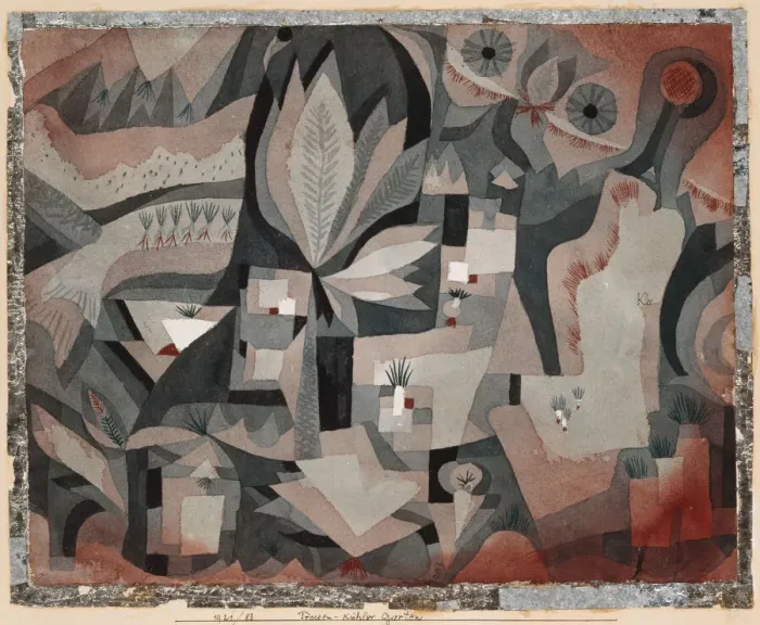 Framed Print : Dry-Cool Garden, 1921. Creator: Klee, Paul (1879-1940) Framed Print : Dry-Cool Garden, 1921. Creator: Klee, Paul (1879-1940)