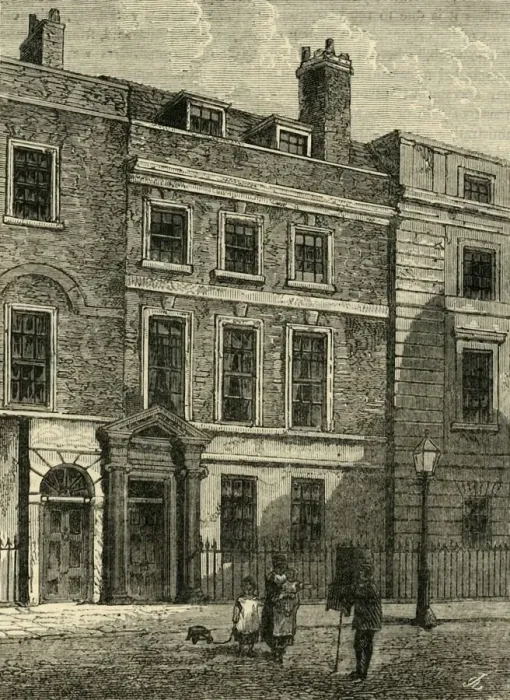 Framed Print : Drydens House, (1881). Creator: Unknown Framed Print : Drydens House, (1881). Creator: Unknown