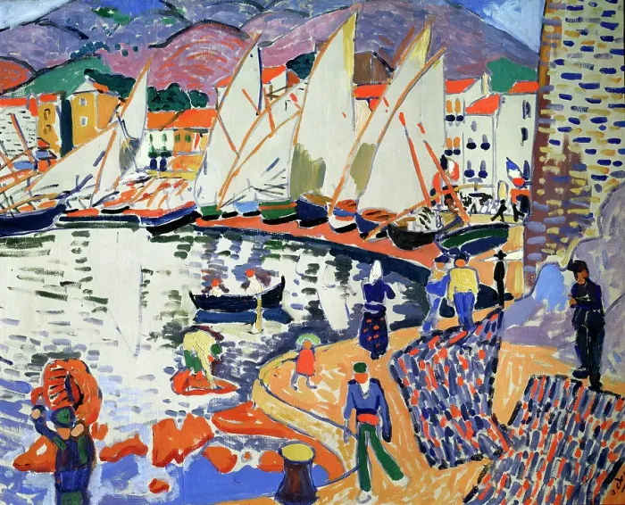 Framed Print : Drying the Sails, 1905. Creator: Andre Derain. Drying the Sails, 1905. Creator: Andre Derain Framed Print : Drying the Sails, 1905. Creator: Andre Derain. Drying the Sails, 1905. Creator: Andre Derain