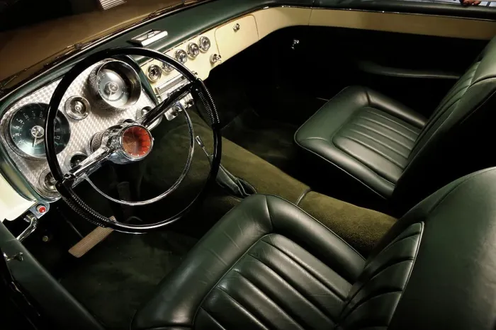 Framed Print : Dual Ghia 1957. Artist: Simon Clay
