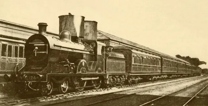 Framed Print : Dublin-Belfast Express, Great Northern of Ireland Railway, 1930. Creator: Unknown Framed Print : Dublin-Belfast Express, Great Northern of Ireland Railway, 1930. Creator: Unknown
