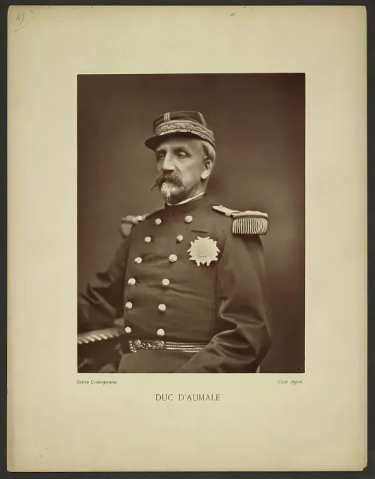 Framed Print : Duc d'Aumale, 1878. Creator: Eugene Appert Framed Print : Duc d'Aumale, 1878. Creator: Eugene Appert