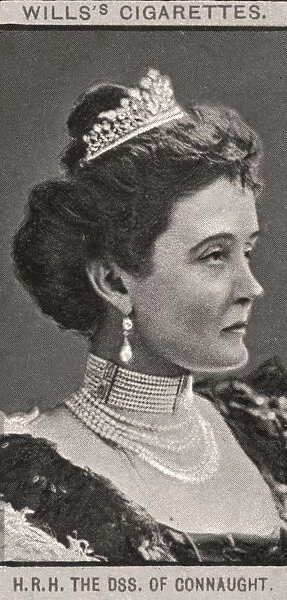 The Duchess of Connaught, 1908. Artist: WD & HO Wills