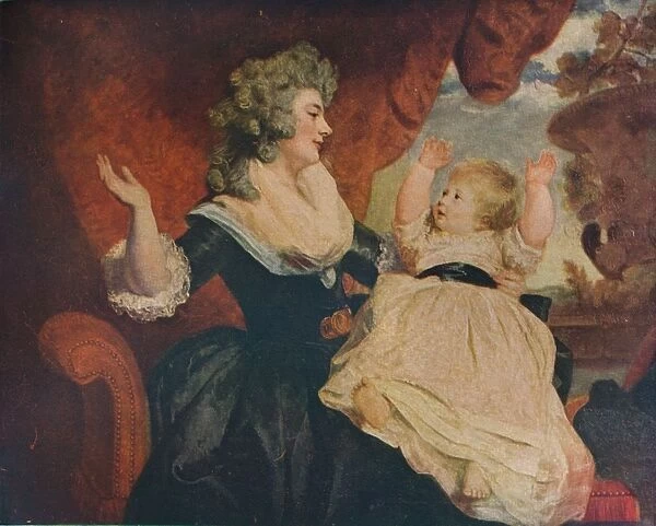 Duchess of Devonshire and Child, c1786. Artist: Sir Joshua Reynolds