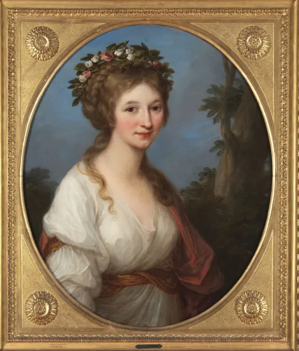 Framed Print : Duchess Dorothea of Courland, nee Countess von Medem (1761-1821) Framed Print : Duchess Dorothea of Courland, nee Countess von Medem (1761-1821)